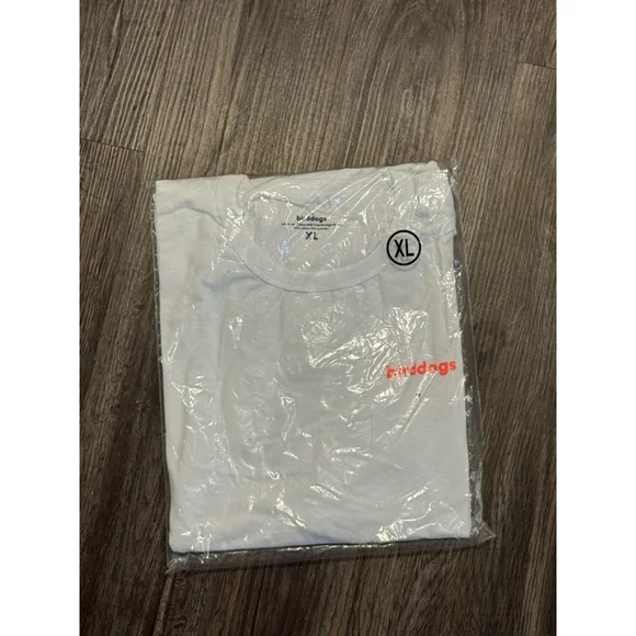 NWT Birddogs Men’s White Graphic Crewneck T-shirt Bird Logo Sz XL - Picture 10 of 10